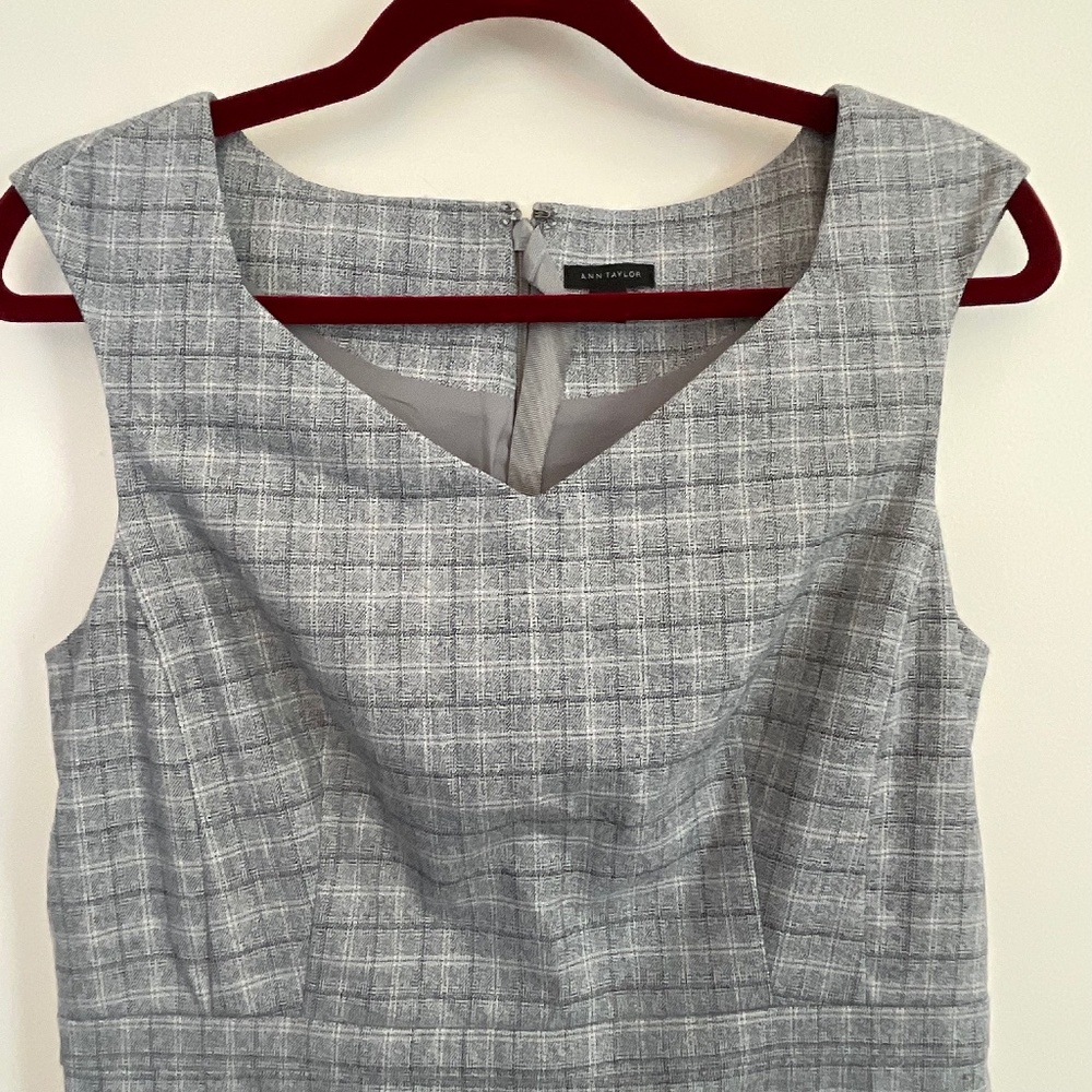 Ann Taylor Plaid Dress